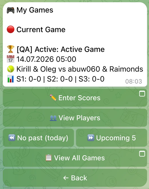My games